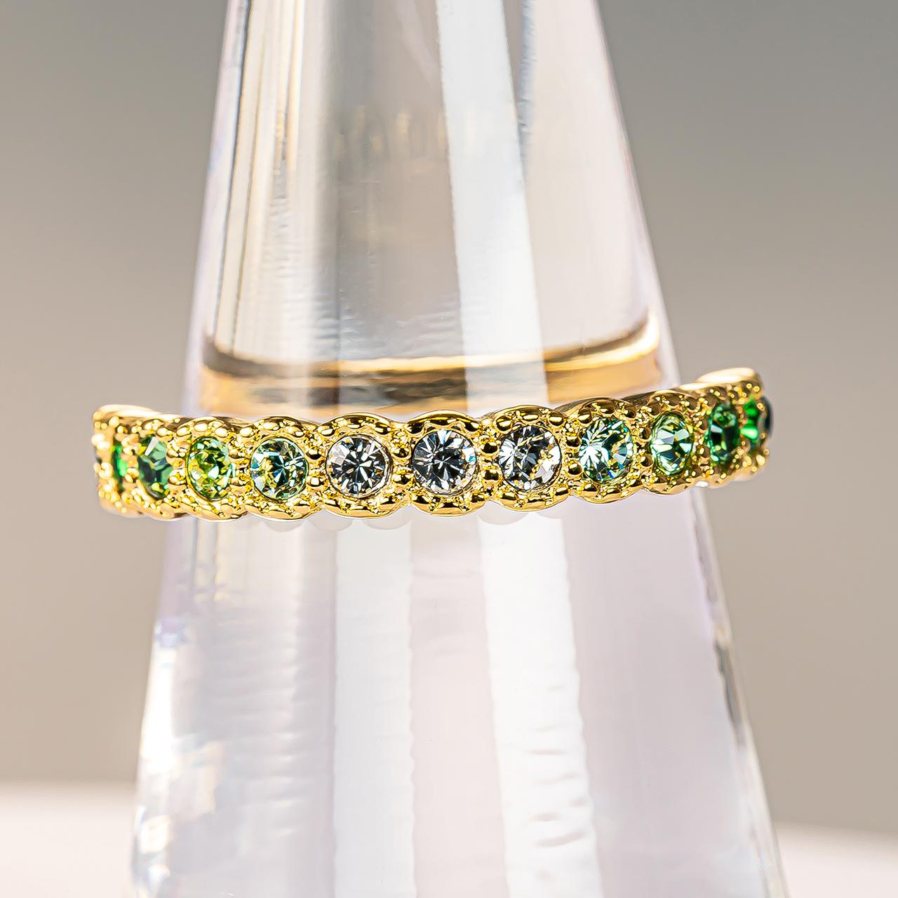 「グリーン」ハーフエタニティ | 2枚目