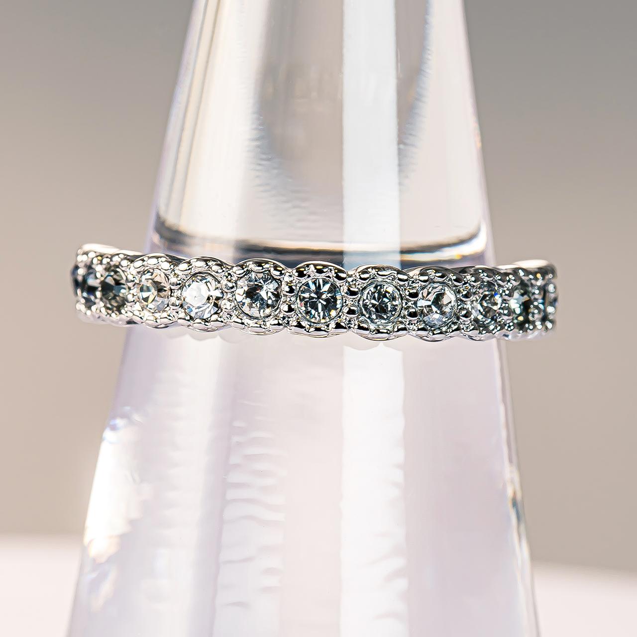 「シルバー」ハーフエタニティ | 2枚目