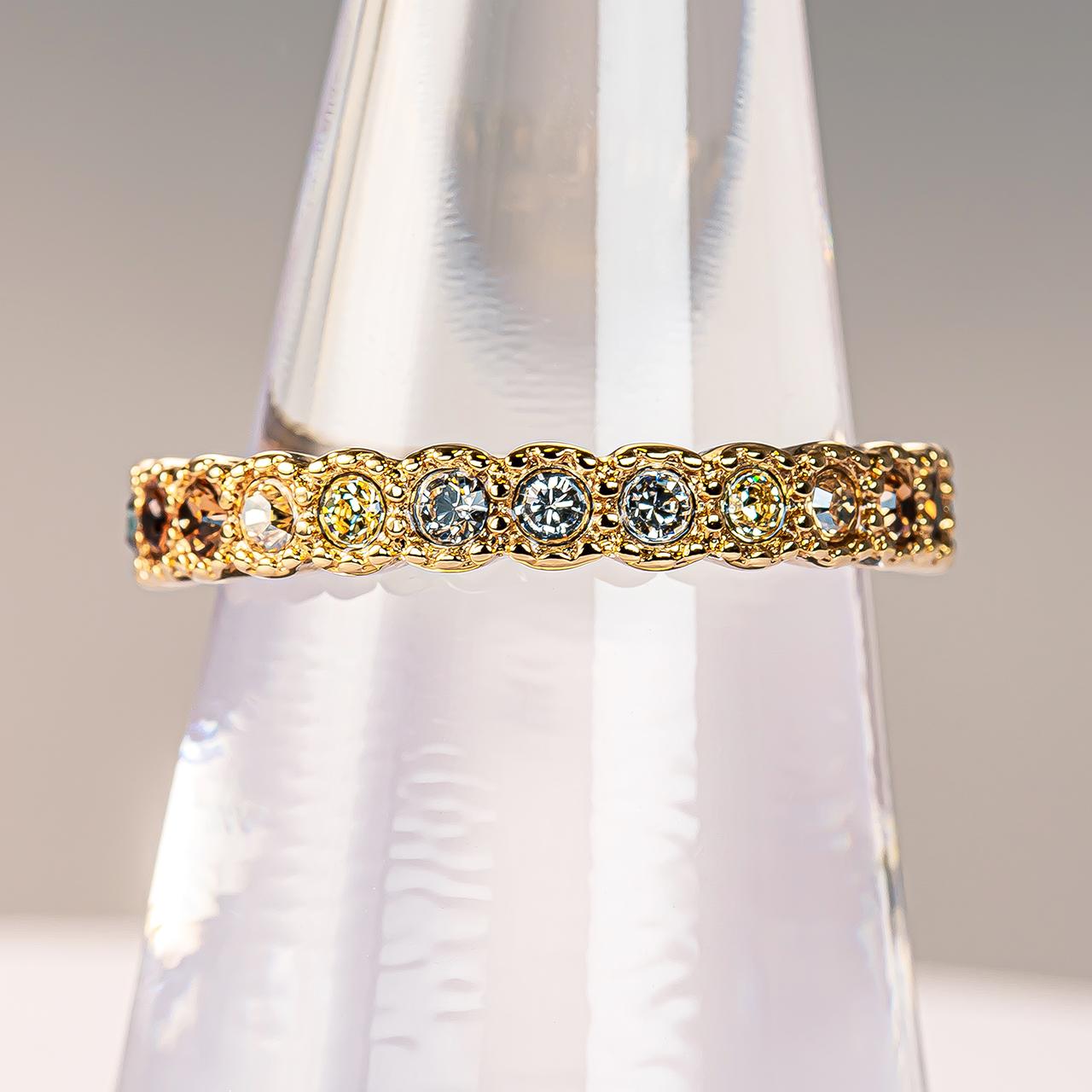 「トパーズ」ハーフエタニティ | 2枚目