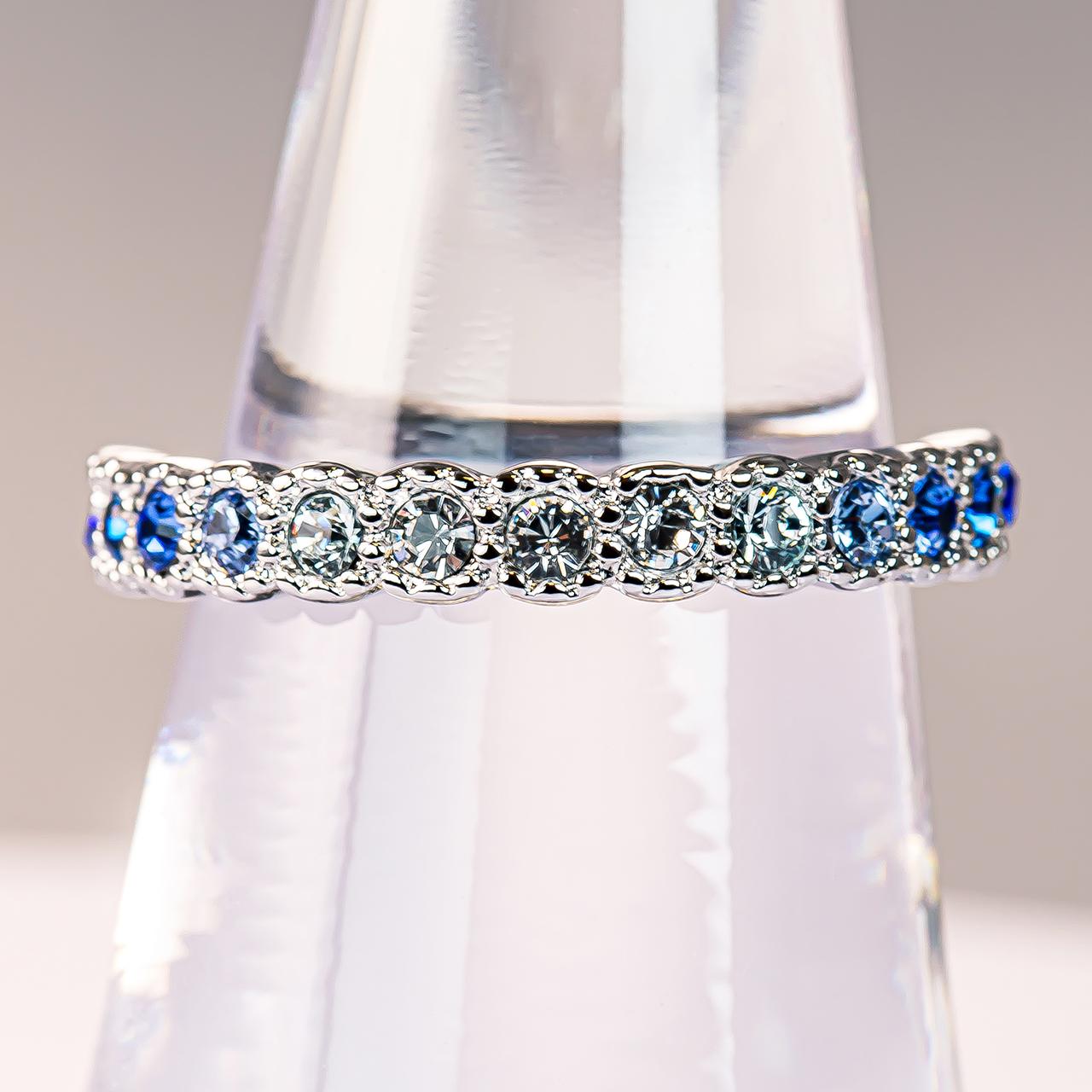 「ブルー」ハーフエタニティ | 2枚目