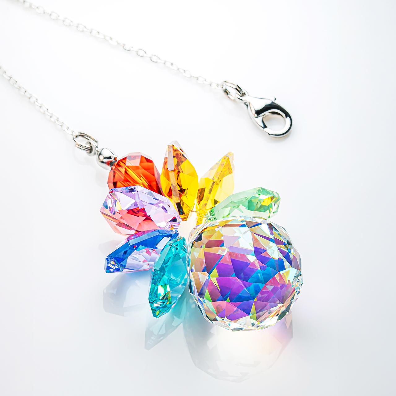 20mmサンキャッチャー 「レインボー」 スワロオクタゴン1枚目の画像