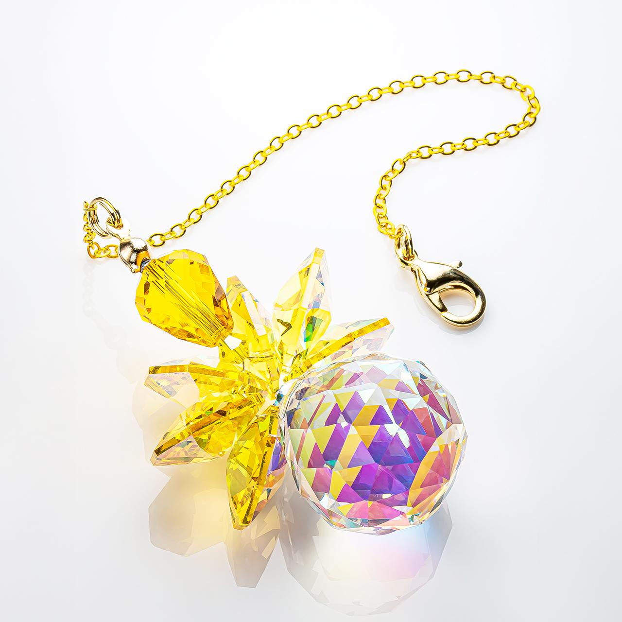 20mmサンキャッチャー 「イエロー」 スワロオクタゴン1枚目の画像