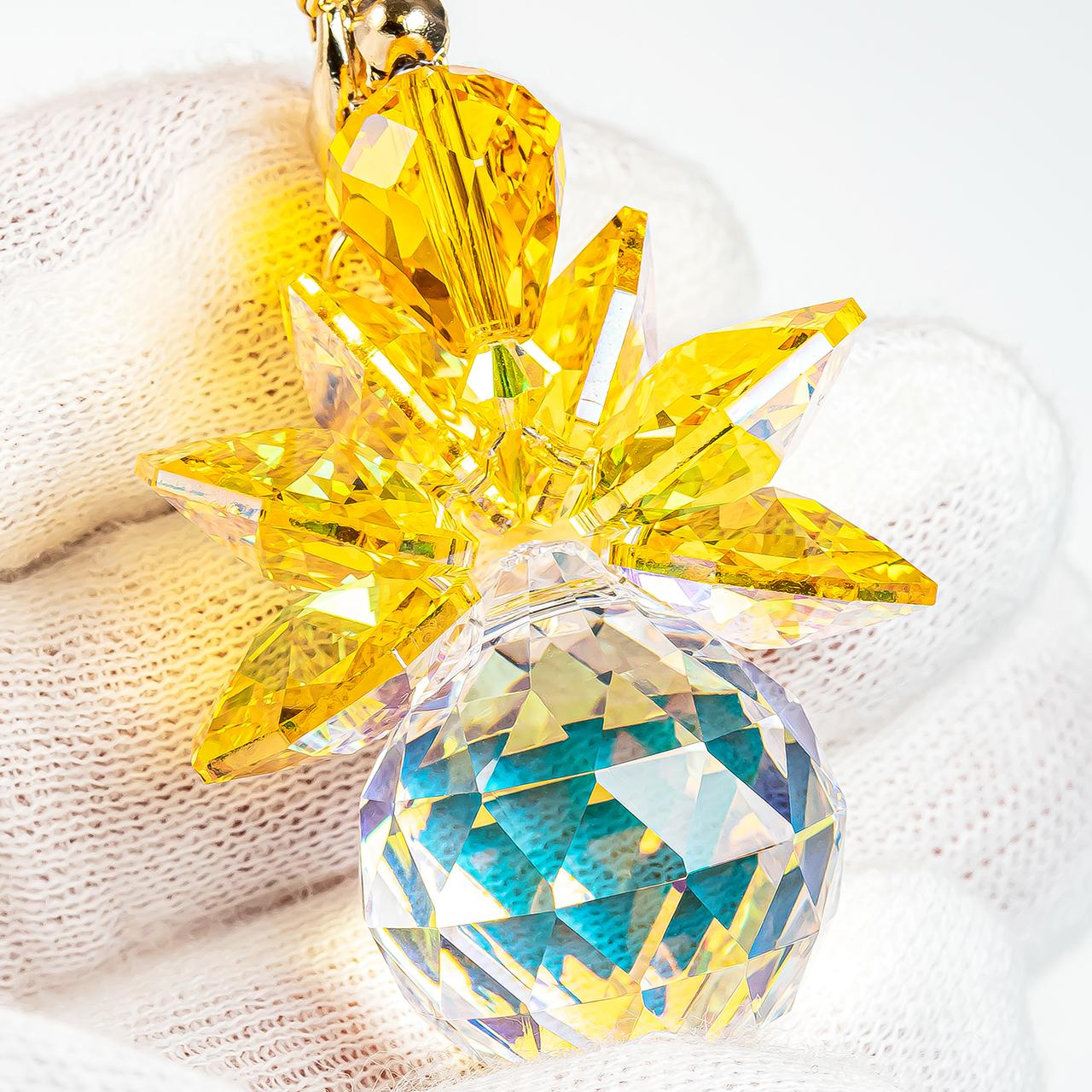 20mmサンキャッチャー 「イエロー」 スワロオクタゴン | 2枚目