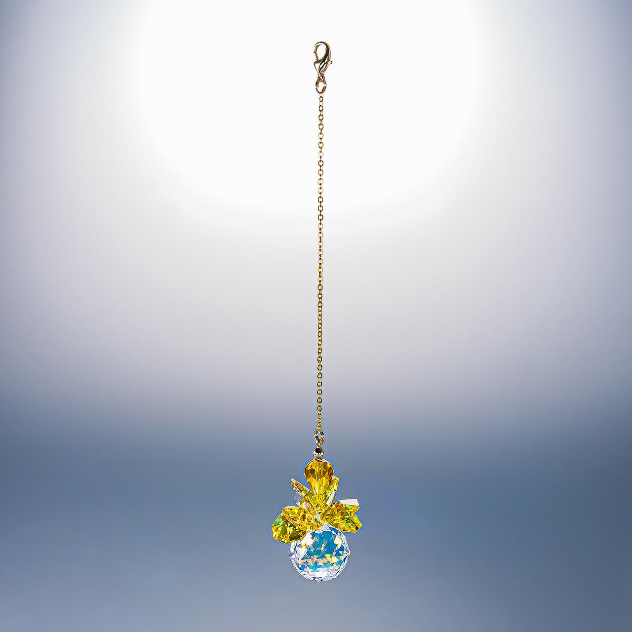 20mmサンキャッチャー 「イエロー」 スワロオクタゴン | 3枚目