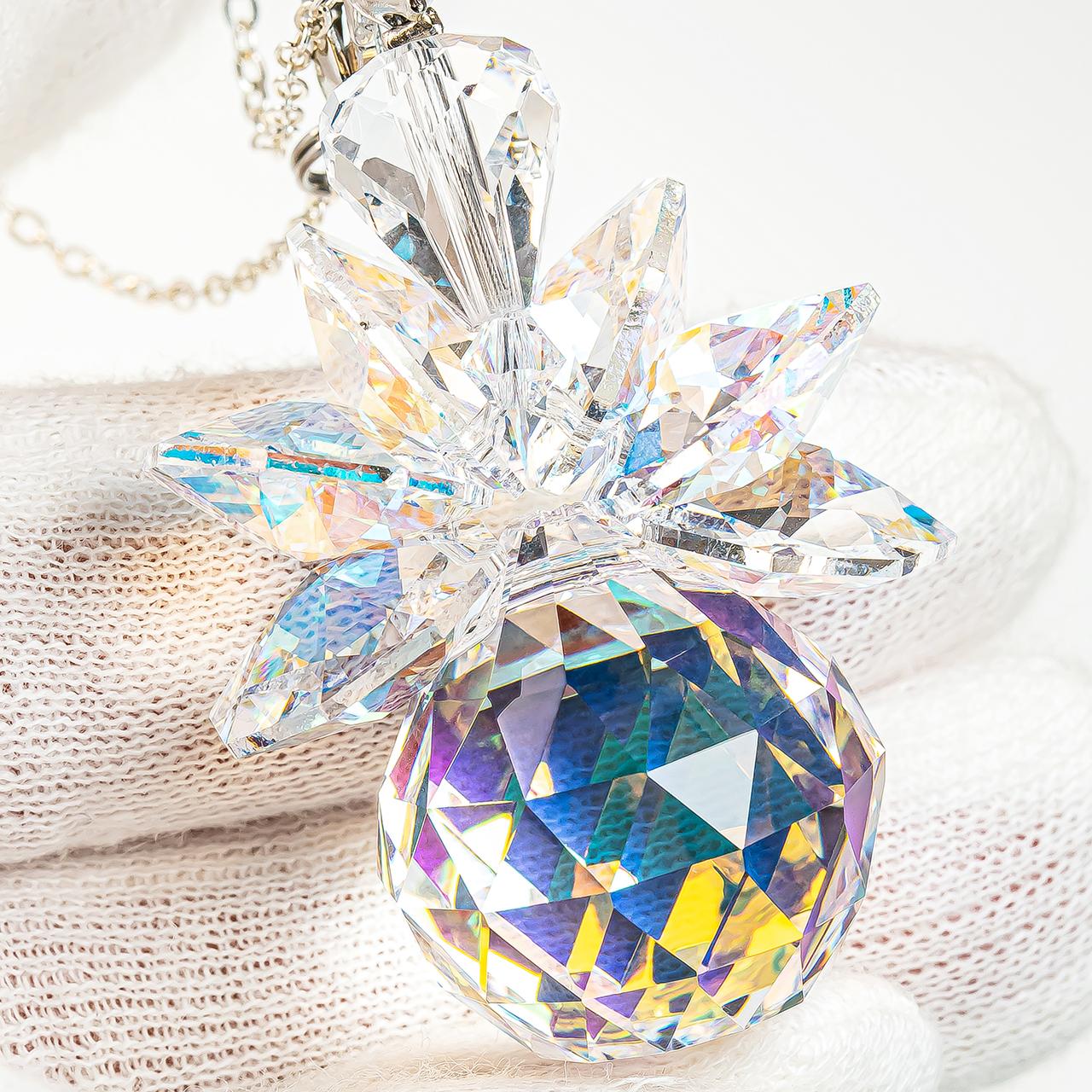 20mmサンキャッチャー 「クリスタルAB」 スワロオクタゴン | 2枚目