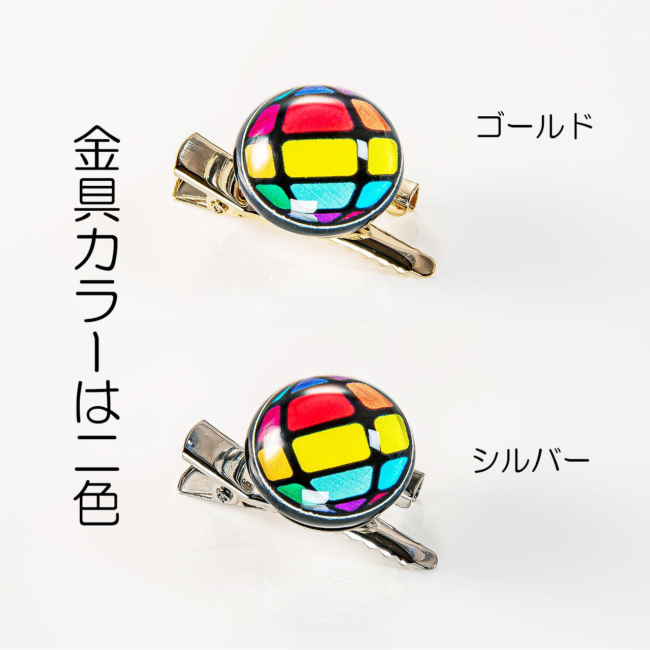 あなたのアイコンでヘアクリップ付きブローチ作ります | 2枚目