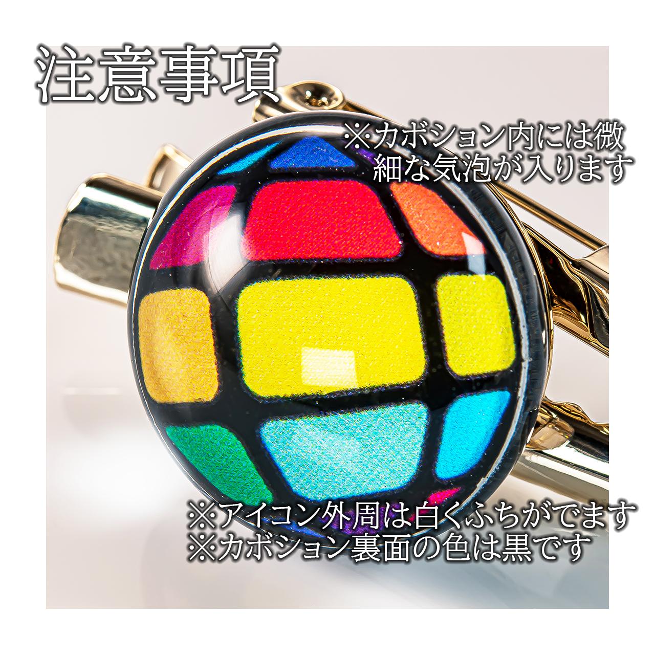 あなたのアイコンでヘアクリップ付きブローチ作ります | 7枚目