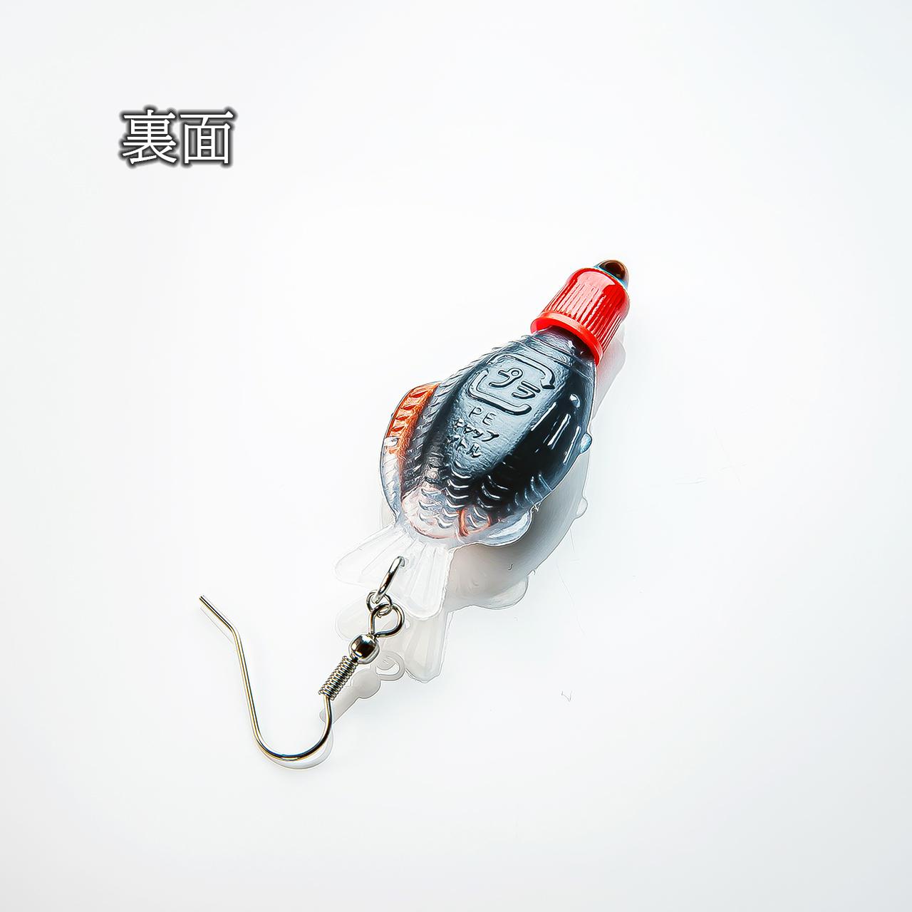 こぼれポリタレ ピアス (イヤリング変更可) | 3枚目