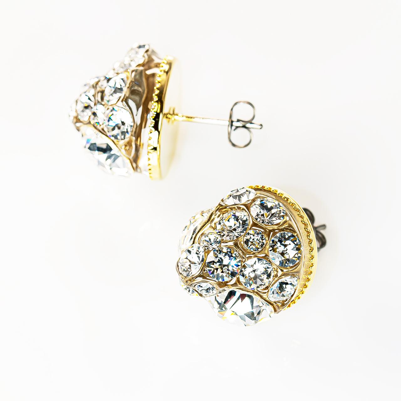 ミミストーンピアス 「クリスタル」1枚目の画像