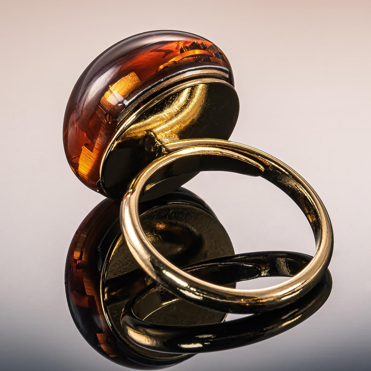 リング ゴールド 機械式時計 ムーブメントカボション | 4枚目