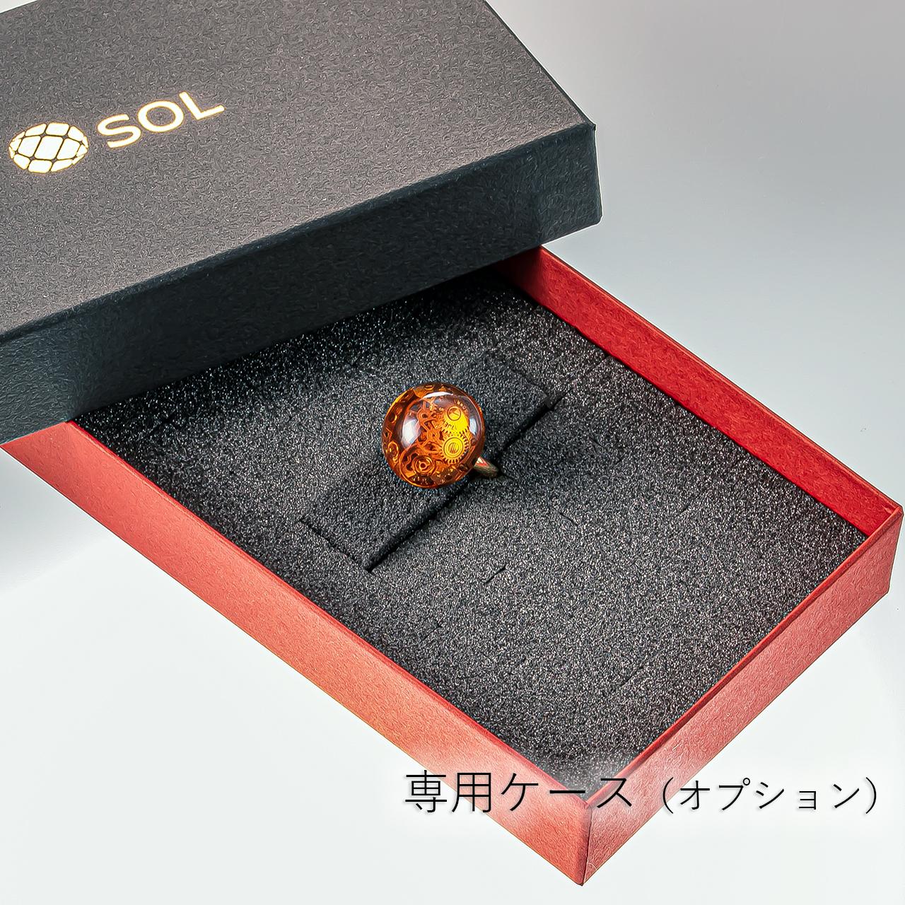 リング ゴールド 機械式時計 ムーブメントカボション | 7枚目